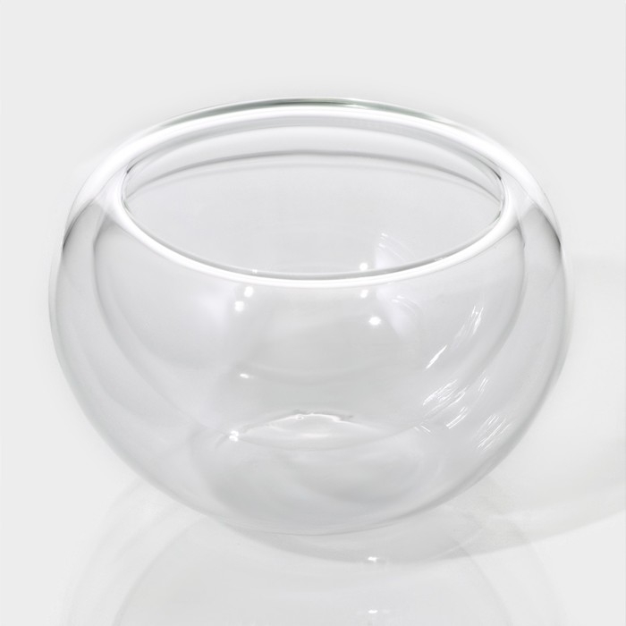 Набор пиал стеклянных с двойными стенками Magistro &laquo;Сакура&raquo;, 50 мл, 6 шт