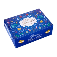 Новый год. Печенье с предсказанием "Вкусного Нового года", 12 шт, 84 г Новый год. Печенье с предсказанием "Вкусного Нового года", 12 шт, 84 г