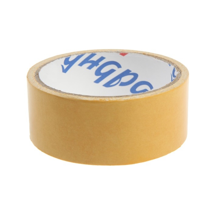 Лента двусторонняя ТУНДРА, клейкая, на тканевой основе, 160 мкм, 36 мм х 5 м Лента двусторонняя ТУНДРА, клейкая, на тканевой основе, 160 мкм, 36 мм х 5 м