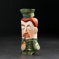 Штоф фарфоровый &laquo;Сталин&raquo;, в упаковке книге