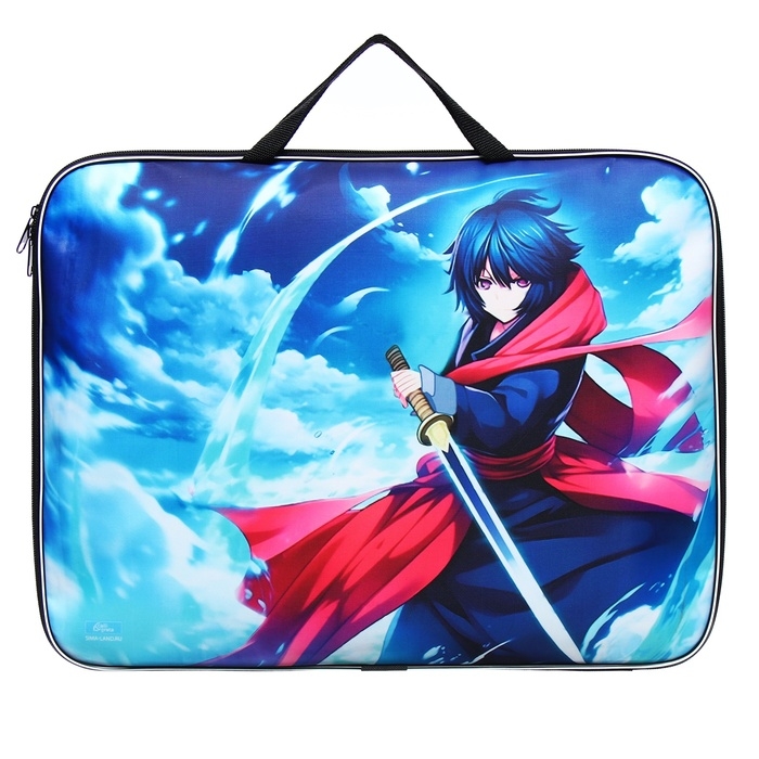 Папка для чертежей и рисунков А3, 470 х 350 х 20 мм, с ручками, текстильная, Calligrata Папка для чертежей и рисунков А3, 470 х 350 х 20 мм, с ручками, текстильная, Calligrata "Воин"