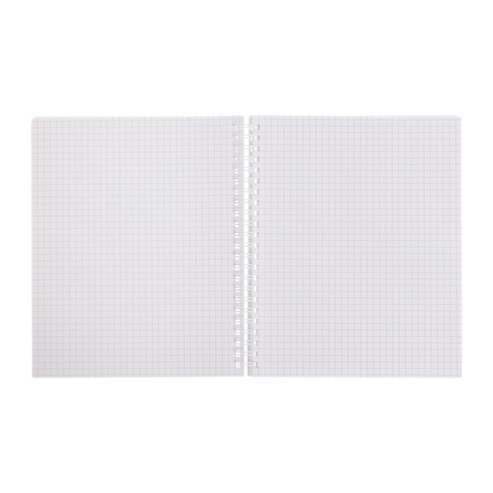 Тетрадь 96 листов в клетку на гребне Тетрадь 96 листов в клетку на гребне "Ангелы анимэ", обложка мелованный картон, матовая ламинация, 3D фольга, блок 65, 2В, МИКС