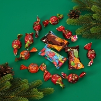 Новый год. Новогодний подарок "Новогоднее путешествие" Санта и белый медвь, 180 г Новый год. Новогодний подарок "Новогоднее путешествие" Санта и белый медвь, 180 г