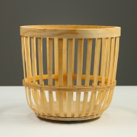 Подставка для цветов, 25 х 25 х 22 см, натуральный