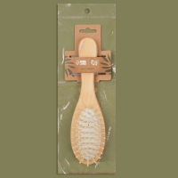 Расчёска массажная, 6 &times; 22 см, цвет &laquo;светлое дерево&raquo;