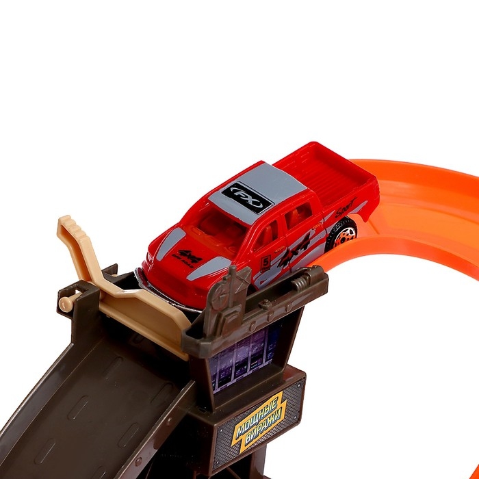 Автотрек &laquo;Дино-трек&raquo;, с запуском, звуковые эффекты