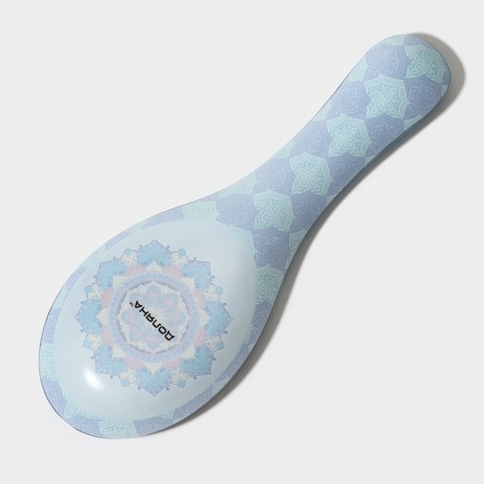 Подставка стеклянная под ложку Доляна &laquo;Анха&raquo;, 21,5&times;7,7 см