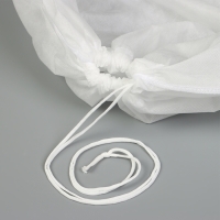 Чехол для растений, трапеция на шнурках, 100 &times; 80 см, спанбонд с УФ-стабилизатором, плотность 60 г/м&sup2;