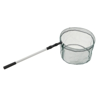 Подсачник складной телескопический П-11, 190 см, круглый обод 35 см, капрон