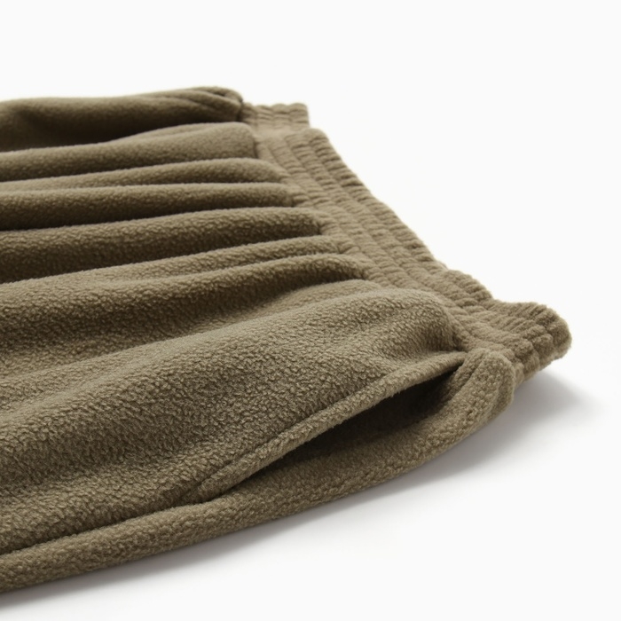 Брюки для девочки MINAKU: Fleece Soft, цвет светло-зелёный, рост 170 см