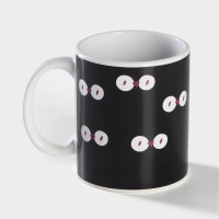 Кружка-хамелеон керамическая Доляна &laquo;Совы&raquo;, 350 мл