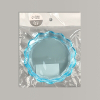 Подставка для кистей &laquo;Чаша&raquo;, d=8.8&times;2 см, голубая