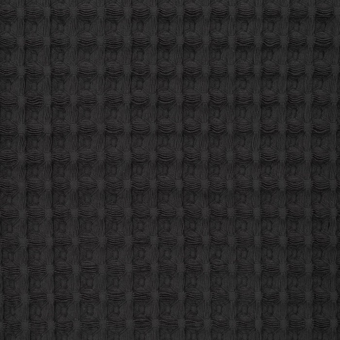 Полотенце вафельное банное Этель &laquo;Boho&laquo; 67х140 см, цвет тёмно-серый, 100% хл, 290 гр/м2