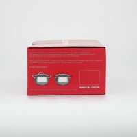 Кастрюля из нержавеющей стали Доляна &laquo;Вернер&raquo;, 1,9 л, d=16 см, с крышкой