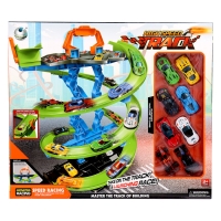 Автотрек &laquo;Виражи&raquo;, в комплекте 8 машинок
