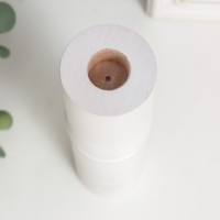 Подсвечник дерево "Норд" белый 24,5х5,5х5,5 см Подсвечник дерево "Норд" белый 24,5х5,5х5,5 см