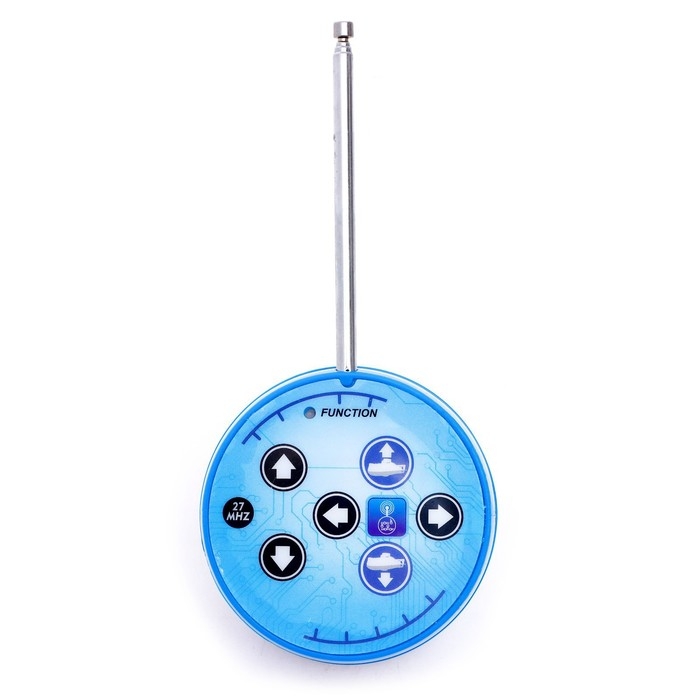 Подводная лодка радиоуправляемая &laquo;Гроза морей&raquo;, свет, цвет жёлтый