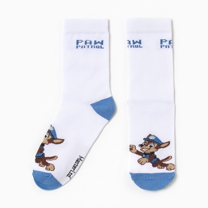 Носки PAW PATROL &laquo;Гончик&raquo;, цвет белый, 14-16 см