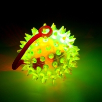 Мяч детский резиновый световой &laquo;Космос&raquo;, цвета МИКС, в шоубоксе