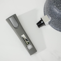 Набор посуды №1 &laquo;Гранит&raquo;, 3 предмета: сковорода d=26 см, ковш 1,7 л, кастрюля 5 л, крышки, антипригарное покрытие