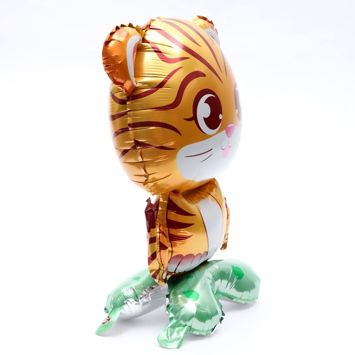 Шар фольгированный 15" &laquo;Тигрёнок&raquo;, на подставке, под воздух