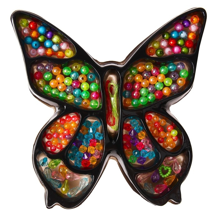 Набор для творчества &laquo;Студия украшений&raquo; на блистере WINX, 10 видов бусин