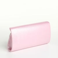 Сумка-клатч на магните, цвет розовый