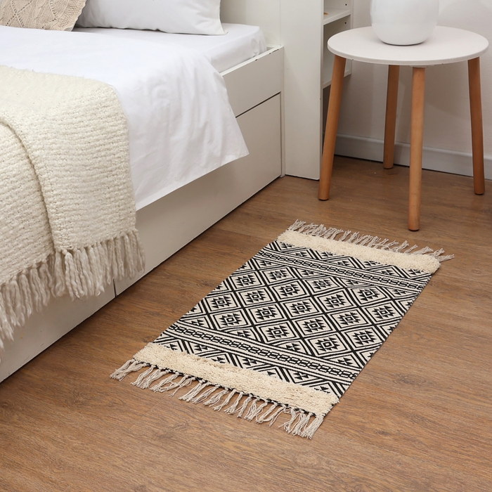 Ковер Ethnic 50х80 &plusmn; 3 см, 1000 гр/м2, 70% хлопок, 30% полиэстер