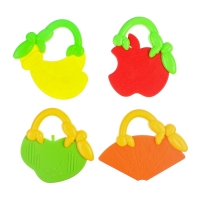 Набор прорезывателей силиконовых &laquo;Ягодка&raquo;, 4 шт, Крошка Я