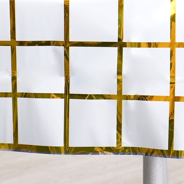 Скатерть в клетку,137 &times; 183 см, белая