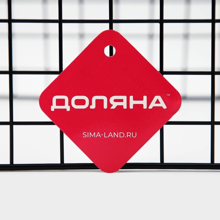 Корзина для хранения Доляна &laquo;Эрин&raquo;, 28&times;22&times;11 см, цвет чёрный