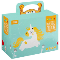 Попрыгун ZABIAKA &laquo;Лисёнок&raquo;, 75х45 см, 1400 г, цвет оранжевый