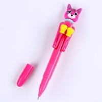 Прикол ручка «Котик», боксёр, цвета МИКС Прикол ручка «Котик», боксёр, цвета МИКС