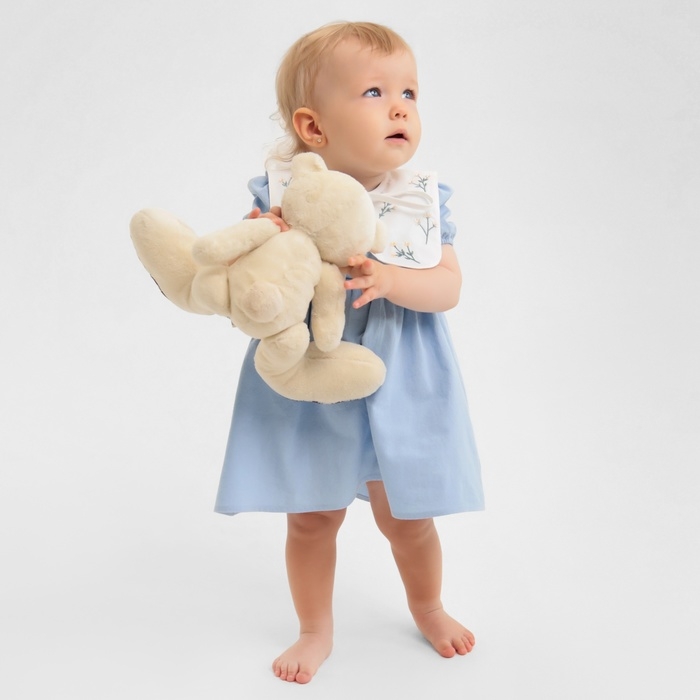 Платье для девочки MINAKU, цвет голубой, рост 86-92