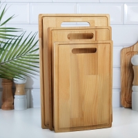 Набор досок разделочных из березы без подставки, 3 шт, 18х26, 20х30 и 23х34 см Набор досок разделочных из березы без подставки, 3 шт, 18х26, 20х30 и 23х34 см