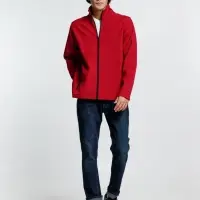 Куртка софтшелл мужская Race Men красная, размер S