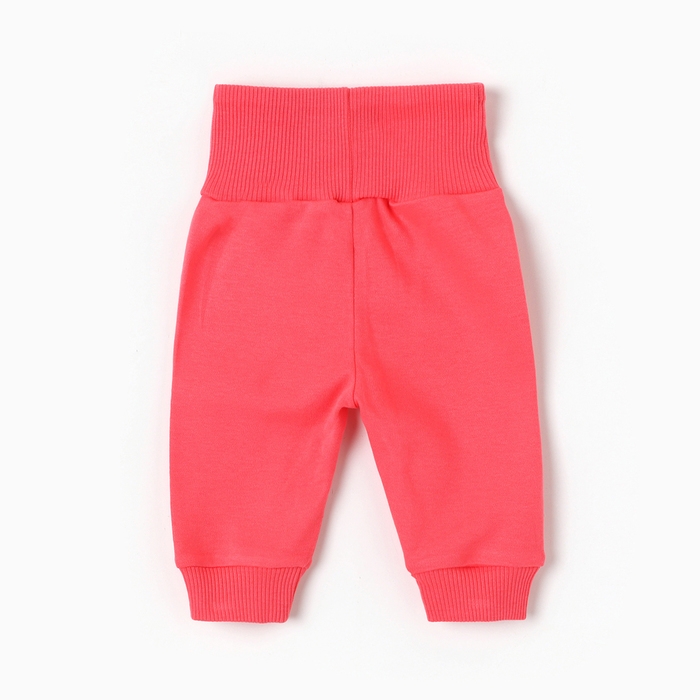 Штаны детские MINAKU, цвет коралловый, рост 74-80 см