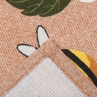 Набор кухонных полотенец Доляна "Bee and bunny" 2 шт, 28х46 см, рогожка, 100% хлопок, 160г/м2 Набор кухонных полотенец Доляна "Bee and bunny" 2 шт, 28х46 см, рогожка, 100% хлопок, 160г/м2