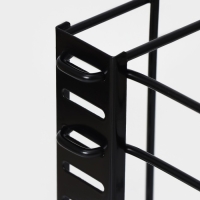 Подставка для сковородок Доляна, 25×22×38 см, цвет чёрный Подставка для сковородок Доляна, 25×22×38 см, цвет чёрный