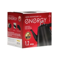 Чайник электрический Energy E-263, металл, 1.2 л, 950 Вт, бежевый Чайник электрический Energy E-263, металл, 1.2 л, 950 Вт, бежевый