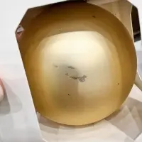 Оформительский шар Finery, 8 см, матовый золотистый Оформительский шар Finery, 8 см, матовый золотистый