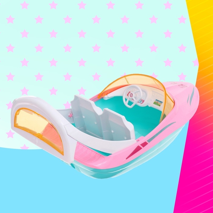 Катер для кукол &laquo;Морская прогулка&raquo; с набором кукол