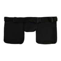 Сумка поясная универсальная для инструмента ТУНДРА, 2-секционная, оксфорд 650ПВХ, 8 карманов 1053408