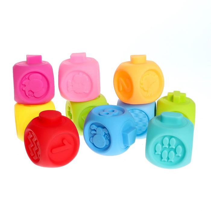 Развивающий набор &laquo;Кубики-пазлы&raquo;, 3+