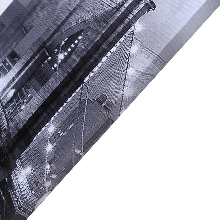 Картина модульная на подрамнике Картина модульная на подрамнике "Бруклинский мост" 80х130 см(1-79*23, 2-69*23, 2-60*)