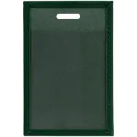 Чехол для пропуска Shall, зеленый Чехол для пропуска Shall, зеленый