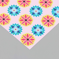 Бумага для скрапбукинга "Калейдоскоп" плотность 180 гр набор 10 шт 15,5х17 см