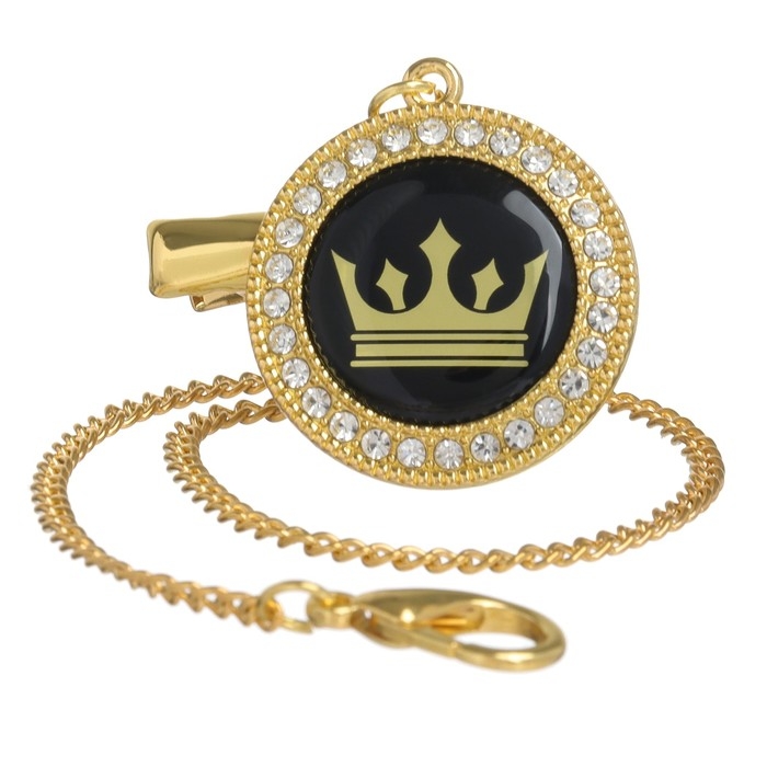 Соска - пустышка силиконовая ортодонтическая «Корона», от 6 мес., с колпачком + держатель - цепочка, цвет золотой/черный, стразы Соска - пустышка силиконовая ортодонтическая «Корона», от 6 мес., с колпачком + держатель - цепочка, цвет золотой/черный, стразы