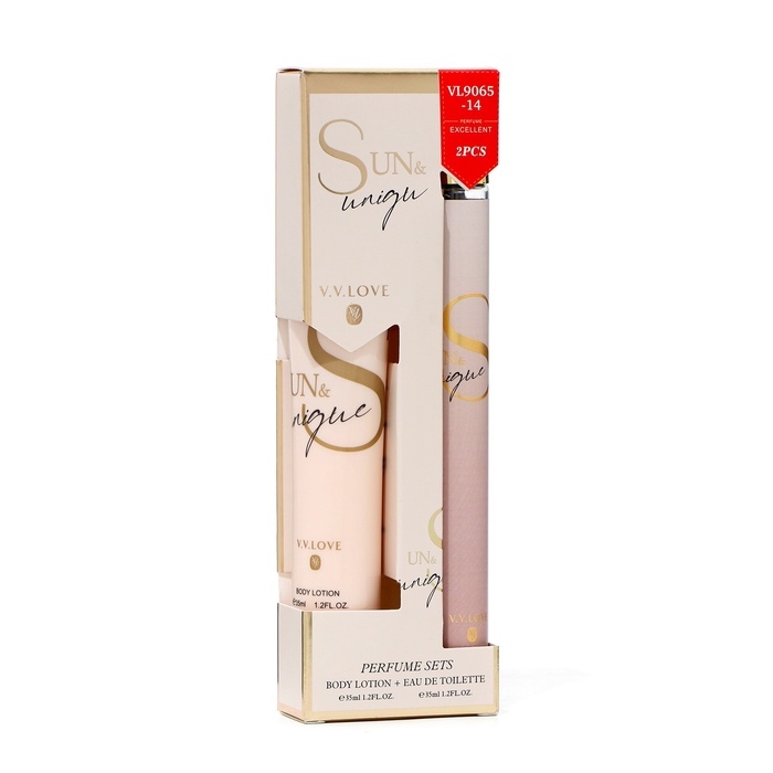 Парфюмерный набор женский Un&Unique: Туалетная вода, 35мл + Лосьон для тела, 35мл Парфюмерный набор женский Un&Unique: Туалетная вода, 35мл + Лосьон для тела, 35мл