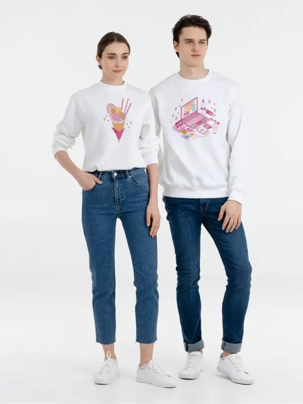 Толстовка &laquo;Осака. Каммихин&raquo;, белая, размер M